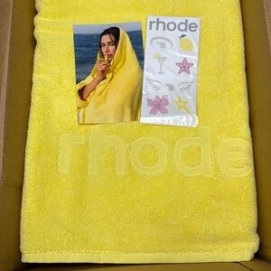 RHODE Summer Club Beach Towel x Tattoos